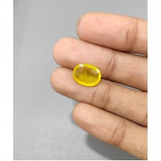 Yellow sapphire (pukhraj) 7.25 Carats / 7.97 Ratti